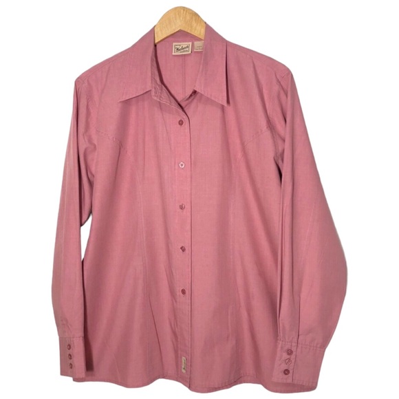 Woolrich Tops - Woolrich Fitted Button Down Shirt Womens Size L